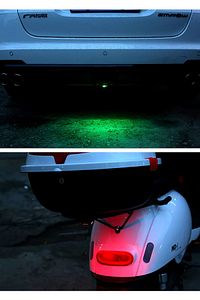Kablosuz Mini Lamba - Kablosuz 7 Renk Lamba Led - Araba Motosiklet Bisiklet ürün fotoğrafı
