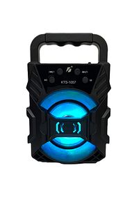 Bluetooth Hoparlör Led Işıklı Fm Radyo Kablosuz Hoparlör Usb Flash-hafıza Kart Giriş Ses Bombası ürün fotoğrafı