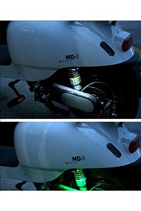 Kablosuz Mini Lamba - Kablosuz 7 Renk Lamba Led - Araba Motosiklet Bisiklet ürün fotoğrafı
