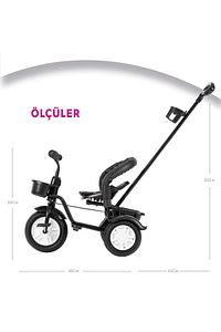 Moony Baby MB504 Trend Bike 3 Tekerlekli Çocuk Bisikleti Altın ürün fotoğrafı