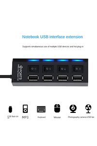 Usb Çoğaltıcı, Usb Çoklayıcı, Anahtarlı Usb Çoğaltıcı 2.0 ürün fotoğrafı