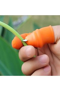 Silikon Parmak Koruyucu Meyve Toplama Aracı Bahçe Kesme Bıçak Eldiven ( Lisinya ) alithestereo ürün fotoğrafı