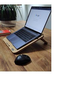 Katlanabilir Laptop - Macbook Standı & Yükseltici Tutucu ürün fotoğrafı