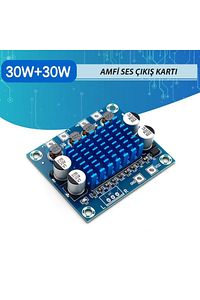 Tpa3110 Dijital Stereo Anfi 2x 30w 2.0 Amfi Devresi Kartı Bordu ürün fotoğrafı