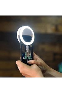 Sabitleyiciler (Tripod) Selfie Işık Telefon Işığı 3 Kademeli 36 Led Işık Selfie Led Işık Siyah ürün fotoğrafı
