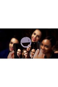 Sabitleyiciler (Tripod) Selfie Işık Telefon Işığı 3 Kademeli 36 Led Işık Selfie Led Işık Siyah ürün fotoğrafı