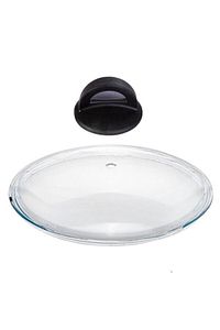 Pyrex Cam Kapak 30 Cm Granit Tencere ürün fotoğrafı