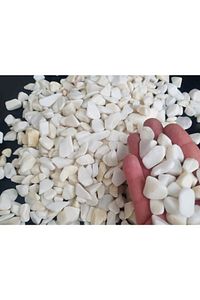 Beyaz Dolomit Taş 5 Kg 1-2 Cm Dere Çakıl Taşı Saksı Taşı Akvaryum Teraryum Taşı Bahçe Taşı 20no.3m ürün fotoğrafı