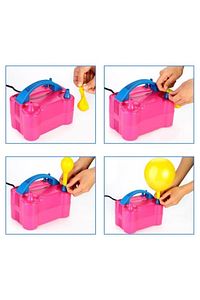 Elektrikli Balon Pompası - Çift Çıkışlı Balon Şişirme Makinası ürün fotoğrafı