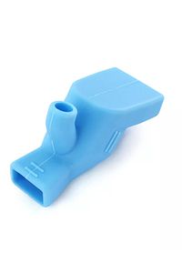 Silikon Musluk Uzatıcı Mini Fıskiye Mavi ürün fotoğrafı