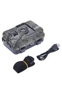 Hh-662v2 2.36'' 16 Mp 1080p 38 Led Pır Sensörlü Fotokapan Kamuflaj Kamera ürün fotoğrafı