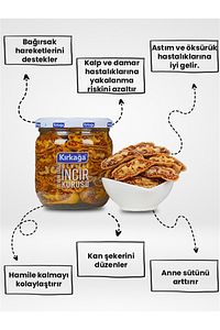 Cevizli Zeytinyağlı Incir Kurusu 450g | Kuru Incir | Doğal & Katkısız ürün fotoğrafı