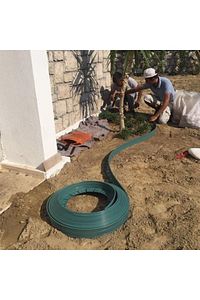 Çim Ayırıcı 25 Metre Çim Sınırlayıcı Taş Toprak Ayıracı Çim Taş Toprak Bariyeri ürün fotoğrafı