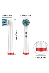 Ultra Sensitive Pro Oral B Şarjlı Diş Fırçası Yedek Başlığı 4 Adet Ekstra Yumuşak Başlık (BAKIRSIZ) ürün fotoğrafı
