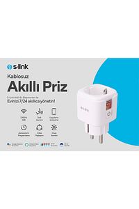 Swapp SL-01 16 Amper Akıllı Wifi TUYA Google Assistant Alexa Siri Destekli Priz Wifi TUYA ürün fotoğrafı