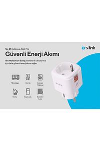 Swapp SL-01 16 Amper Akıllı Wifi TUYA Google Assistant Alexa Siri Destekli Priz Wifi TUYA ürün fotoğrafı