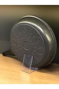 Stark Granit Döküm Tava Yanmaz Yapışmaz 28 cm Gri ürün fotoğrafı
