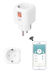 Swapp SL-01 16 Amper Akıllı Wifi TUYA Google Assistant Alexa Siri Destekli Priz Wifi TUYA ürün fotoğrafı