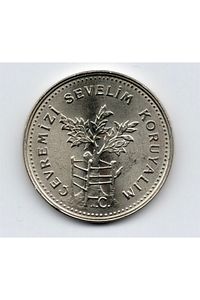 Koleksiyonluk 1000 Lira Çevremizi Sevelim Koruyalım 1990 Yılı Hatıra Para ürün fotoğrafı