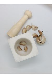 Mermer Kare Havan ürün fotoğrafı