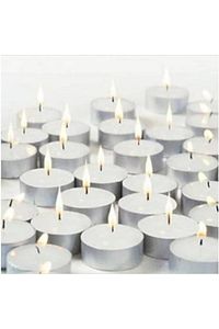 50 Li Tealight Mum Beyaz Tea Light 50 Adet – Mum & Kandil – Mum & Kandil ürün fotoğrafı