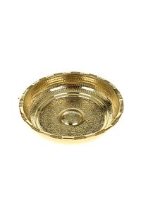 Kurnacı Bakır Hamam Tası 16cm Sarı ürün fotoğrafı