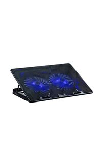 M30 Notebook Standı + Soğutucu Mavi Led 14-15.6 Inch, 2 Fan, 2 Usb ürün fotoğrafı