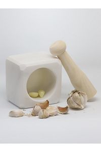 Mermer Kare Havan ürün fotoğrafı