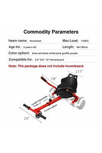 Hoverkart Kırmızı Go Hover Elektrikli Kaykay Aksesuarı ürün fotoğrafı
