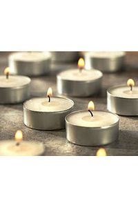 50 Li Tealight Mum Beyaz Tea Light 50 Adet – Mum & Kandil – Mum & Kandil ürün fotoğrafı