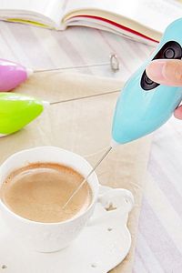 Mini Mikser Kahve Süt Köpürtücü Karıştırıcı Cappucino Mixer ürün fotoğrafı