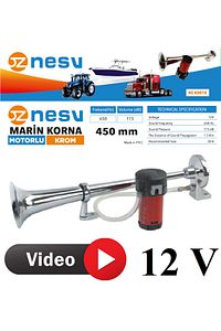 Marin Korna Tekne Traktör Taksi Kendinden Havalı Motorlu 12v ürün fotoğrafı