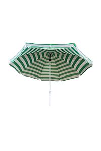 Renkli 8 Telli Eğilebilir Plaj Balkon Deniz Bahçe Şemsiyesi 180 Cm Polyester Kumaş ürün fotoğrafı