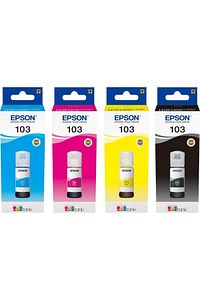EpsonEcotankL3250 Renkli Tanklı Yazıcı Baskı-Tarama-Kopya(USB,WİFİ)+ORİJİNAL EPSON 4x65ml+1 Mürekkep ürün fotoğrafı