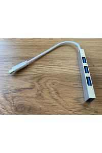 Type-c To 4 Port Usb 3.0 - 4 Port Usb 3.0 Hub Otg Çoğaltıcı Çoklayıcı Adaptörü Yeni Model ürün fotoğrafı