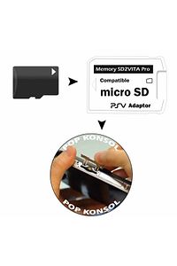 Sony Ps Vita Sd2vita Pro Micro Sd Hafıza Kart Çevirici Vita Için Mikro Sd Kart Adaptörü ürün fotoğrafı