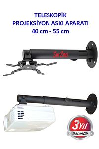 Projeksiyon Askı Naparatı Prj 40-55 Projeksiyon Askısı 40cm Projeksiyon Askısı 55cm Bensu Pendik ürün fotoğrafı