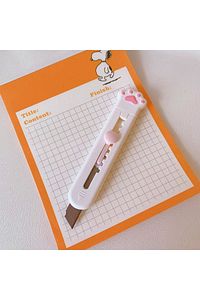 Çok Sevimli Kedi Patisi Tasarımlı Mini Maket Bıçağı 1 Adet ürün fotoğrafı
