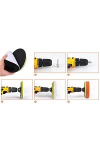 Pasta Cila Polisaj Süngeri Seti 115mm Matkap Uyumlu Pasta Cila Parlatma Pedi Seti 11 Parça Oto Bakım ürün fotoğrafı