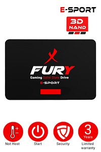 E-Sport 128 GB 550 MB 500 MB/s Sata3 2.5'' Gaming SSD ürün fotoğrafı