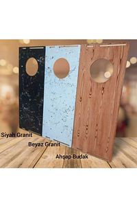 Boyalı Ahşap Oyuncak Mutfak Servis Seti Ve 1 Led Aydınlatma Hediyeli ürün fotoğrafı