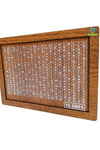 Isimli Parabox Hedef Kumbarası - 10.000 Tl , Para Biriktirme Kutusu - Hediyelik Ürünler ürün fotoğrafı