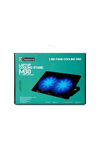 M30 Notebook Standı + Soğutucu Mavi Led 14-15.6 Inch, 2 Fan, 2 Usb ürün fotoğrafı