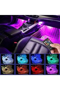 Tofaş Şahin 12v Çakmaklık Girişli 4'lü Rgb Kumandalı Sese Duyarlı Ayak Altı Led ürün fotoğrafı