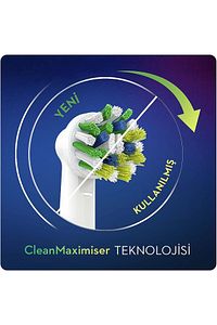 Diş Fırçası Yedek Başlığı Clean Maximiser Cross Action 4 Lü ürün fotoğrafı