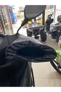 Kurye El Rüzgar Koruma Suni Deri elcik Honda Spacy110 Alpha Fızy Actıva S Rs151 Hs150 Scooter Uyumlu ürün fotoğrafı