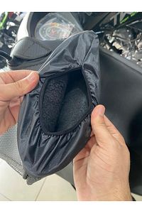 Kurye El Rüzgar Koruma Suni Deri elcik Honda Spacy110 Alpha Fızy Actıva S Rs151 Hs150 Scooter Uyumlu ürün fotoğrafı