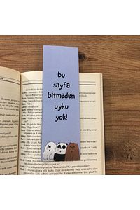 Sevimli Ayılar Kitap Ayraçları  4’lü Set ürün fotoğrafı