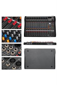 Mix Dm-12 Deck Mikser 12 Kanal Ses Mikseri (bluetooth Usb Efekt) ürün fotoğrafı