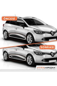 Renault Clio 4 Sport Tourer Krom Yan Kapı Çıtası 2012-2019 ürün fotoğrafı